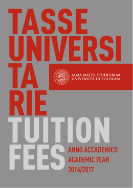 Brochure Tasse Universitarie