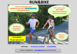 Run et Bike du Bois des Malgaches VTT et course à pied