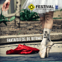 Édition 2016 - festival de théâtre de rue de lachine