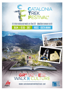 Programme CTF - Catalonia Trek Festival