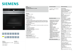 Siemens HB655GBS1 FOUR ECOCLEANPLUS 71L A+ INOX
