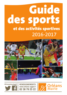 Guide des sports - Orléans et son AgglO