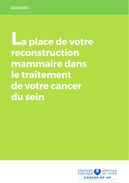 Reconstruction-mammaire-Brochure AP-HP 2016