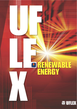 renewable energy - Ultraflex Group