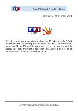 0.18Mo - Groupe TF1