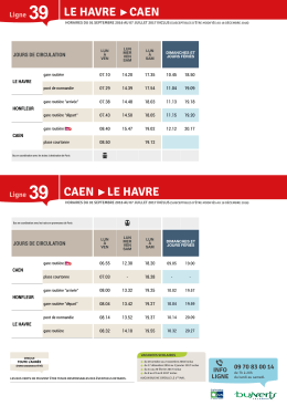 LE HAVRE - Busverts