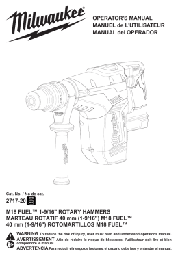 2717-20 M18 FUEL™ 1-9/16" ROTARY HAMMERS