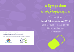 Symposium antibioticum
