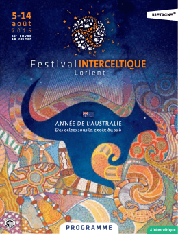 programme - Festival Intercéltico de Lorient