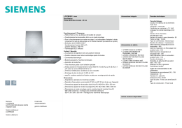 Siemens LC97BD532 HOTTE DECOR MURALE 90CM