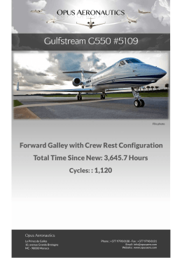Gulfstream G550 #5109