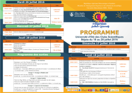 Programme Final