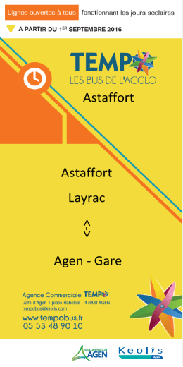 Astaffort Astaffort Layrac Agen - Gare