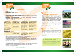programme - Accueil - Chambres d`agriculture