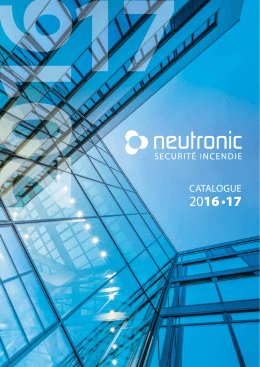 Catalogue - Neutronic
