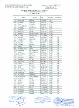 Signé : t.~ur-haBAKKI - institut des techniciens spécialisés en