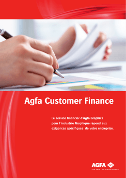 Agfa Customer Finance