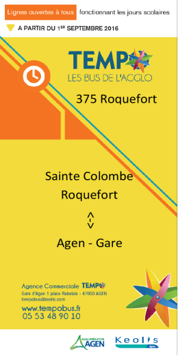 375 Roquefort Sainte Colombe Roquefort Agen - Gare