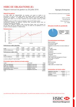 hsbc ee obligations (e) - HSBC Global Asset Management France