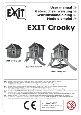 Manual EXIT Crooky 100-300-500