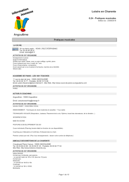 Télécharger la fiche PDF - Centre information Jeunesse Angoulême