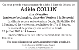 Adèle COLLIN - ingedachten.be