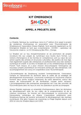 Cdc Kit Emergence Shadok 2016 - Le Shadok