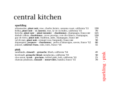 central kitchen
