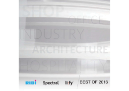 RIDI Leuchten GmbH Best of 2016 / 2016 legjobbjai
