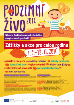 Program festivalu podzimní ŽIVO 2016 ke stažení