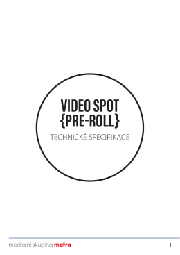video spot {pre-roll}