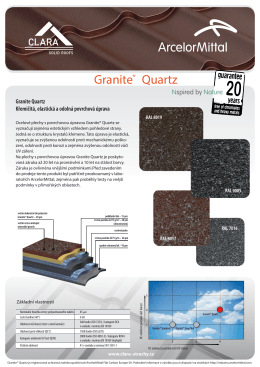 Granite® Quartz - clara