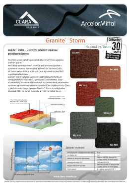Granite® Storm - clara