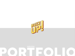 Buzz-Up - Portfolio (WWW)