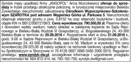 Syndyk masy upadłości firmy „ANGOPOL” Anna Murczkiewicz