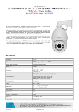 IP SPEED DOME CAMERA OUTDOOR DH-SD6C220T-HN