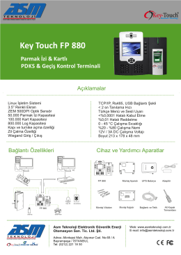 Key Touch FP 880