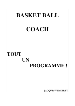 basket ball coach