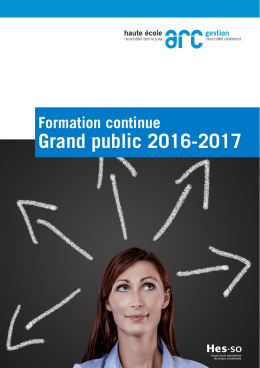 Grand public 2016-2017 - Haute