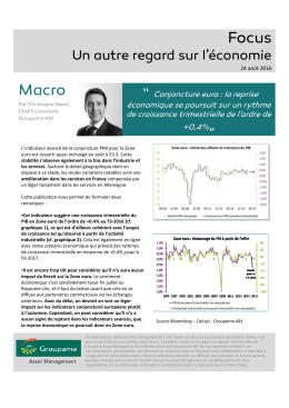 Focus Macro - Groupama Asset Management