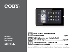 Getting to Know the Internet Tablet