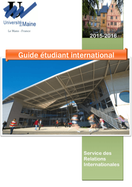 Téléchargez le guide de l`étudiant international 2015/2016