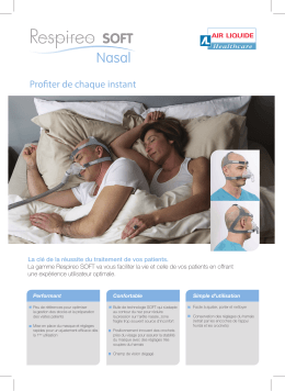 Respireo SOFT Nasal - Air Liquide Medical Systems