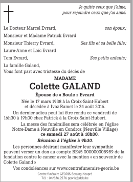 Colette GaLaNd - ingedachten.be
