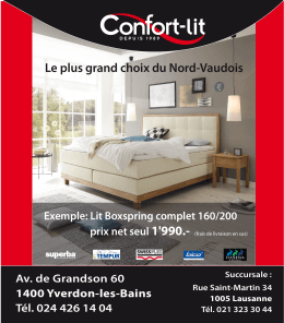confort-lit annonce site internet aout 2016 - copie - Confort