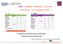 C385 : Lançon > Sibourg > La Fare