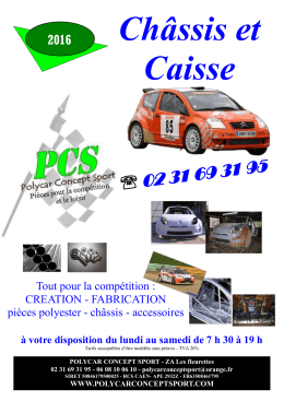 02 31 69 31 95 - polycar concept sport