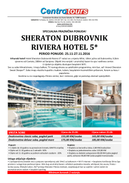 Sheraton Dubrovnik Riviera Hotel 5