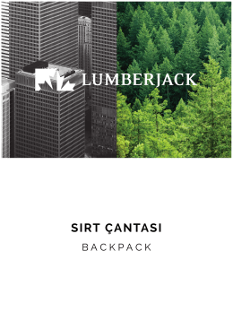 Lumberjack - Burak Çanta