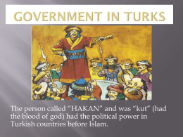 Türklerde yönetim